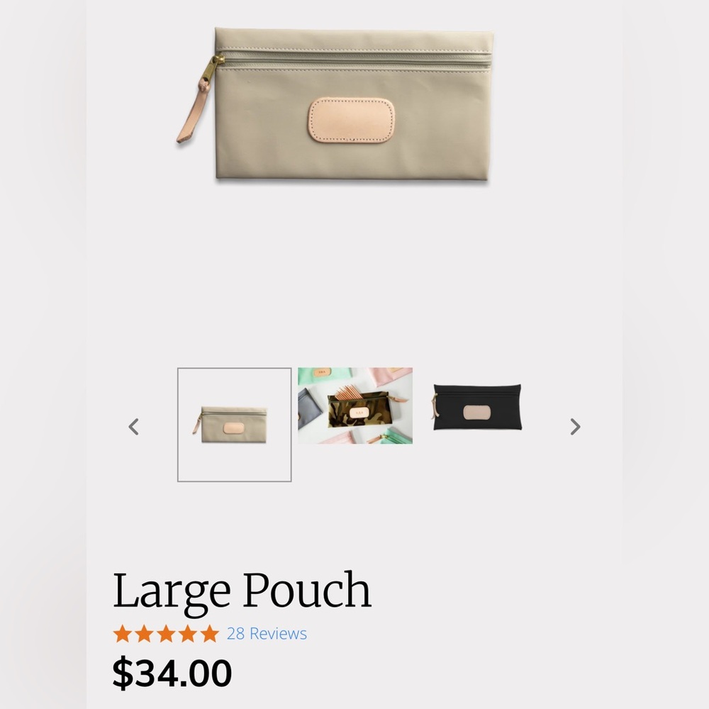 Jon Hart Large Pouch